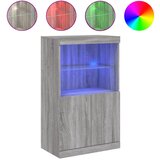  The Living Store Komoda z LED lučkami siva sonoma 60,5x37x100 cm - Komoda, (21442403) | Shoptok.si