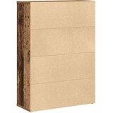 vidaXL Knjižna omara starinski les 60x24x85 cm inženirski les | Shoptok.si