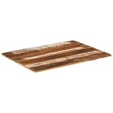  Pravokutna stolna ploča 60 x 80 cm 15 - 16 mm obnovljeno drvo | shoptok.hr