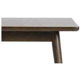 Unique Furniture Rjava raztegljiva jedilna miza z mizno ploščo v hrastovem dekorju 190x90 cm Barrali – | Shoptok.si