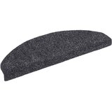  Prostirke za stepenice, samoljepljive, 10 kom., 65x21x4 cm, tamno sive, poluokrugle, velike | shoptok.hr