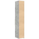  Visoka komoda boja betona 30x42 5x185 cm od konstruiranog drva | shoptok.hr