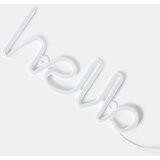 Sinsay LED neonska svjetiljka u obliku natpisa hello | shoptok.hr