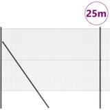 Temeljna zavarena žičana ograda 25 x 1,6 m Siva Mreža | shoptok.hr