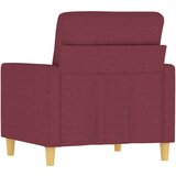  Fotelja crvena boja vina 60 cm od tkanine | shoptok.hr