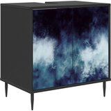  Kupaonski ormar RAALTE Crni hrast 60 x 40 x 61 cm | shoptok.hr