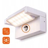  LED spoljašnje zidno svetlo sa senzorom LED/25W/230V IP54 bela | Eponuda.com