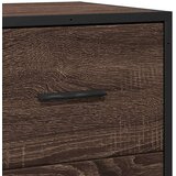 vidaXL Komoda boja hrasta 35,5x35x76 cm konstruirano drvo i metal | shoptok.hr