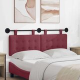  Viseće uzglavlje kreveta tkanina - boja crnog vina 140 cm bez LED | shoptok.hr
