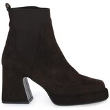 Albano Nizki škornji CAMOSCIO MORO Kostanjeva Cene