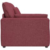  Modularni kauč s naslonom za ruke i jastucima, vinsko crvena 100 cm | shoptok.hr