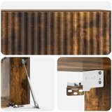 TV Omarica za TV, ki jo lahko montiraš na steno Dimljen hrast, (5000210489) | Shoptok.si