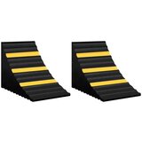 vidaXL podmetači za kotače 2 kom 29 x 16 x 19 cm gumeni | shoptok.hr
