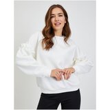 Orsay White Women's Oversize Sweatshirt with Balloon Sleeves - Women Cijene