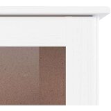 Staklena vitrina ALTA bijela 77x35x186 5 cm od masivne borovine | shoptok.hr