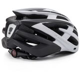Wozinsky HT-28VCB MTB kaciga s stražnjim USB svjetlom L crno-bijela | shoptok.hr