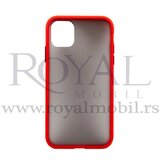  silikonska futrola mopal No3 za iphone 11 pro (5.8) crvena sa crnim Cene