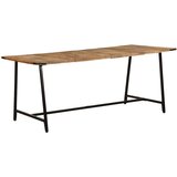 vidaXL Jedilna miza 180x90x75 cm trden mangov les | Shoptok.si