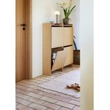 Hübsch Preklopna omarica za čevlje v hrastovem dekorju v naravni barvi 50x110x24 cm Forma – | Shoptok.si