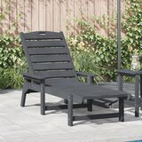 vidaXL ležalnik na soncu svetlo siva 53x162x98.5 cm hdpe | Shoptok.si