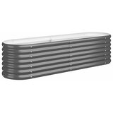  Povišena vrtna gredica od pocinčanog čelika 152 x 40 x 36 cm antracit | Eponuda.com