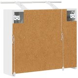  Kopalniška ogledalna omara Bela 60 x 14,5 x 50 cm, (5000233096) | Shoptok.si