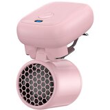 INF Prenosni USB polnljiv mini spončni ventilator z 1200mAh baterijo Pink, (5000310486) | Shoptok.si