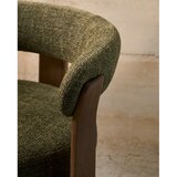 Kave Home Kaki zelen in rjav jedilni stol iz masivnega jesena Granite – | Shoptok.si