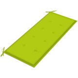  Klupa s jastukom 120 cm od masivnog bagremovog drva | shoptok.hr