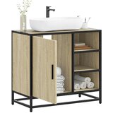 vidaXL kopalniška omarica za umivalnik sonoma 65x33x60 cm inž. les | Shoptok.si
