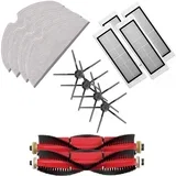 Ultra-pack s krpama i crnim bočnim četkama za Roborock S5, S6, E5, S50, S55