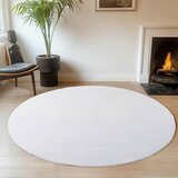 Mömax Bijeli okrugao tepih ø 120 cm Joy 1400 – | shoptok.hr