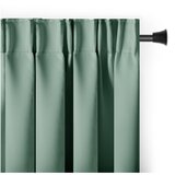 Restilo Svetlo zelena zatemnitvena izolacijska zavesa 140x245 cm Pleat – | Shoptok.si