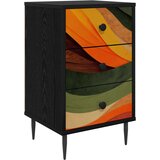  Noćni ormar BONN Crni hrast 36 x 33 x 61 cm Konstruirano drvo | shoptok.hr