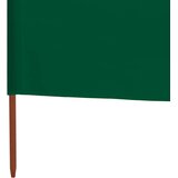  Vjetrobran s 3 panela od tkanine 400 x 80 cm zeleni | Eponuda.ba