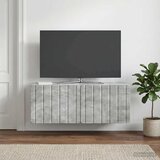 TV ormar za zid 78,5 x 31 x 30 cm Betonska siva | Eponuda.com