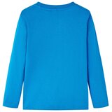  Dječja majica dugih rukava kobaltnoplava 104 | shoptok.hr