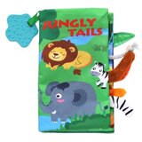Kikka Boo Edukativna knjiga Jungly Tails sa glodalicom ( KKB10267 ) Cene