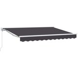  Okvir tende Antracit 250 x 200 cm Poliester s PU premazom | Eponuda.ba