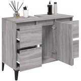 Ormarić za umivaonik boja hrasta sonome 80x33x60 cm drveni | shoptok.hr