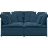  Modularna sofa s jastucima, plava baršunasta | Eponuda.ba