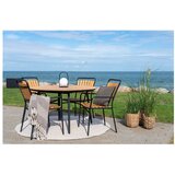 House Nordic Okrogla jedilna miza iz masivnega tika ø 130 cm Cleveland – | Shoptok.si