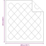  Duvet s jastucima s jastukom 3 kom. Bijelo Mikrofibra i Pero Bijela 200 x 220 cm,50 x 50 cm | shoptok.hr