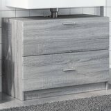 vidaXL Omarica za umivalnik siva sonoma 78x37x59 cm inženirski les Cene
