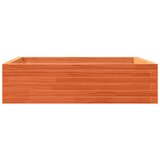  Vrtna sadilica voštano smeđe boje 90x90x23 cm od borovine | shoptok.hr