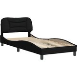  Okvir za krevet bez madraca Hvar crni 80x200cm od tkanine | Eponuda.com