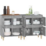  Komode 2 kom siva boja betona 60x35x70 cm od konstruiranog drva | shoptok.hr