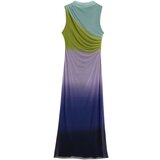 Desigual Dolge obleke VEST_LOLA 25WWVK18 Vijolična u