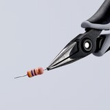 Knipex precizna klešta za elektroniku sa poluokruglim čeljustima 130mm (34 52 130 esd)