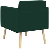  Ukrasna fotelja Tamnozelena Baršun | shoptok.hr